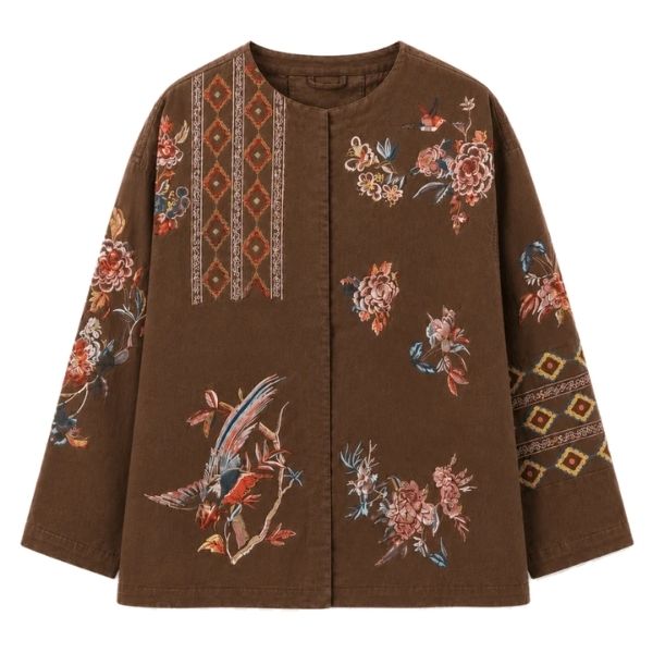 Noa jakke - Dark brown - Amaze Cph.