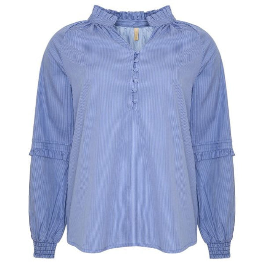 Auris bluse - Blåstribet - Ofelia