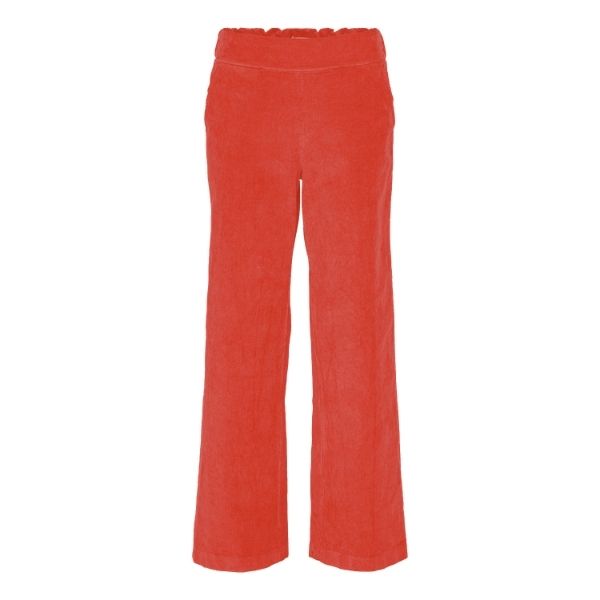 Victoria fløjlsbukser - Poppy red - Amaze Cph.