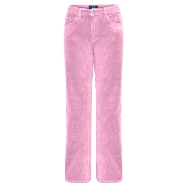 Lena Vega fløjlsbukser - Baby rose - Marc Lauge