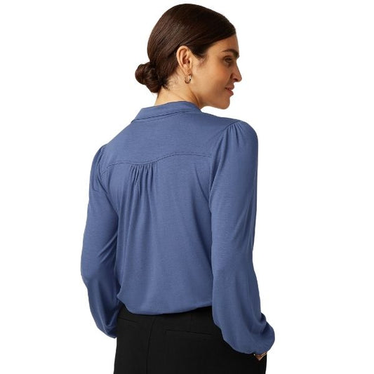 Carina blouse - Shadow blue - King Louie