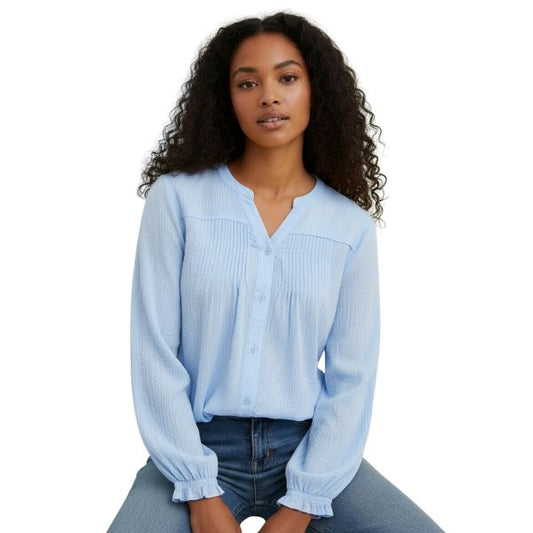 Kelly bluse - Lyseblå - Ofelia