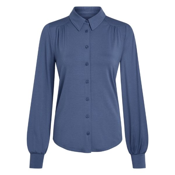Carina blouse - Shadow blue - King Louie