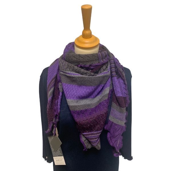 Kyra tørklæde/sjal - Violet - Invero