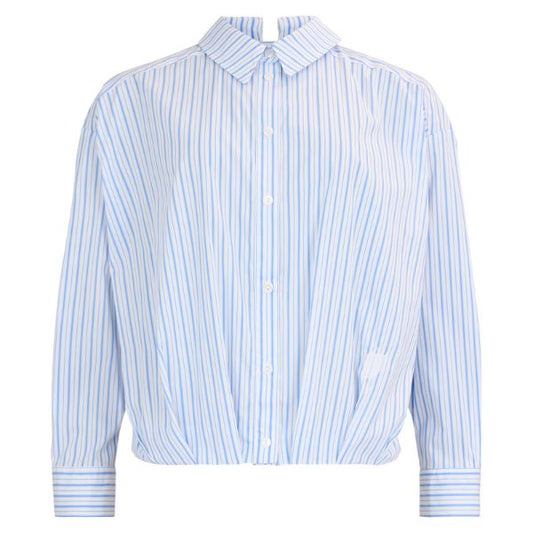 Kort skjorte - Blåstribet - NOEN