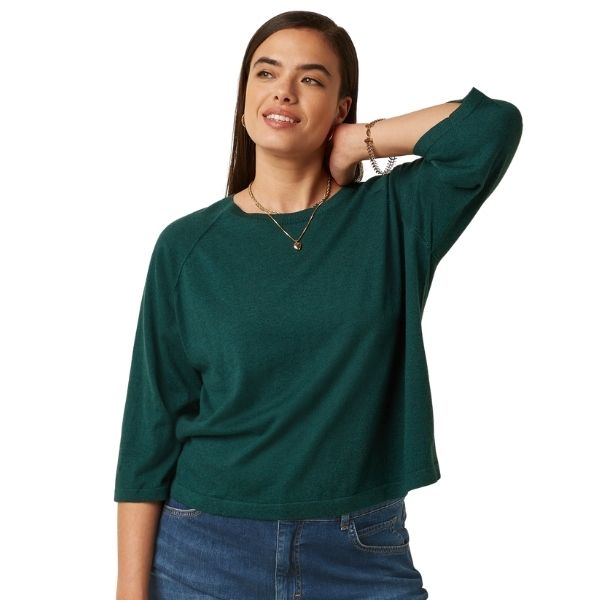 Anya top - Pine green - King Louie