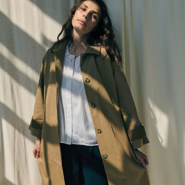 Alma Trenchcoat - Sand - La Róuge