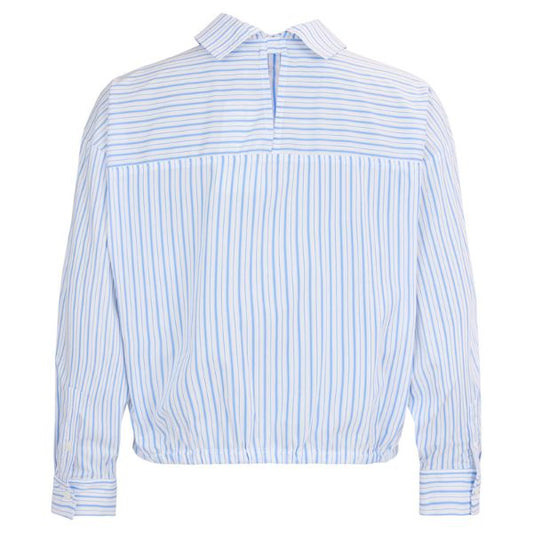 Kort skjorte - Blåstribet - NOEN