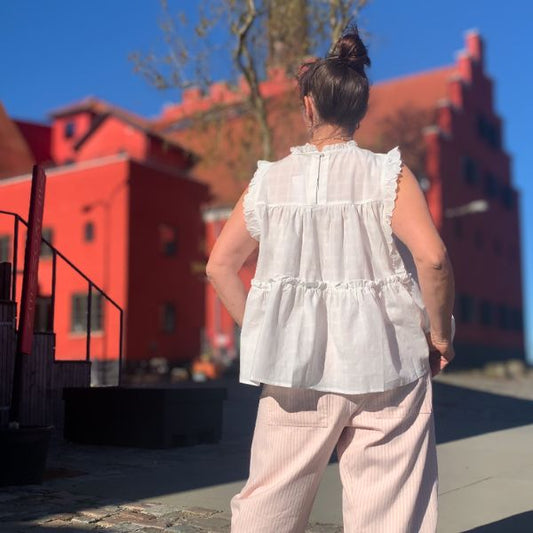 Jule frill top - La Rouge