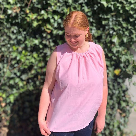 Belis bluse - Rose - 6'am