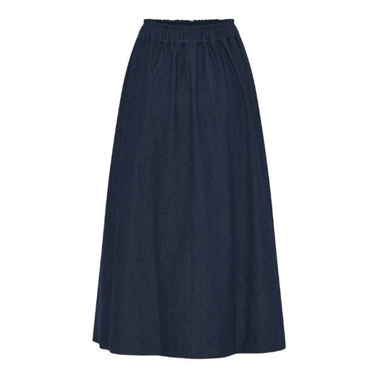 Charlotte skirt - Mørk denim - La Róuge