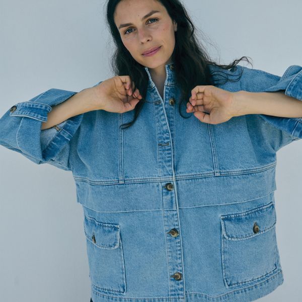 Louise jacket - Light denim - La Róuge