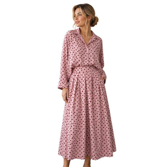 Monroe skirt - Rose - Amaze Cph.
