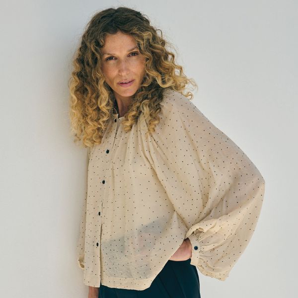 Dot shirt - Sand - La Róuge
