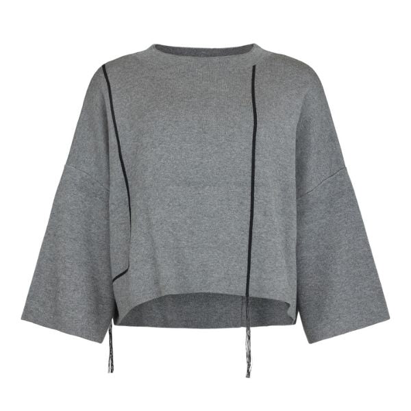 Pullover - Elefant grå - NOEN