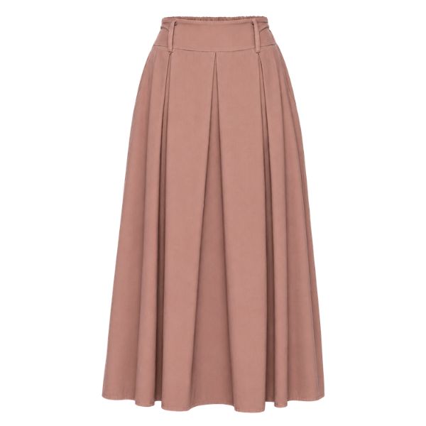 Ava fløjlsnederdel - Dusty rose - Amaze Cph.