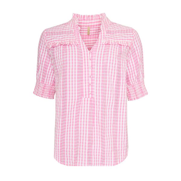 Agna skjorte - Pink - Ofelia
