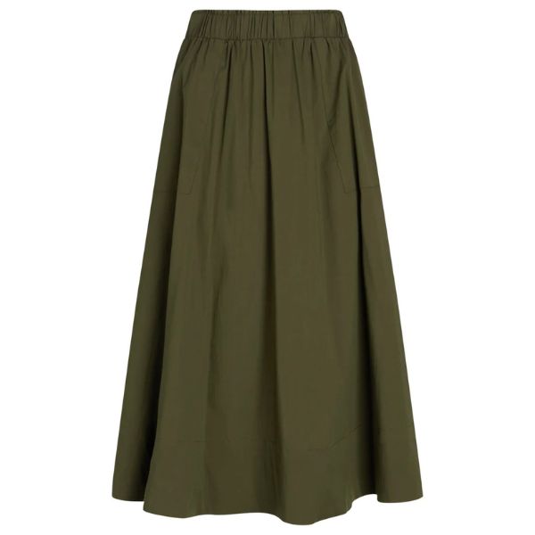 Vilma skirt - Army green - La Rouge