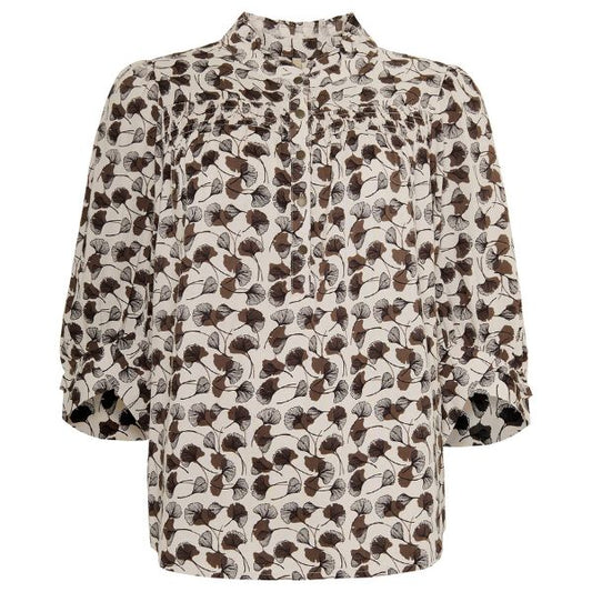 Hilla bluse sand ofelia