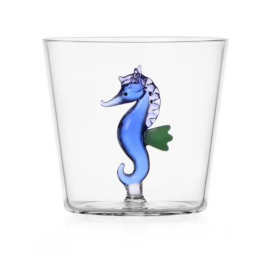 Glas - Blå søhest - Marine garden - Ichendorf