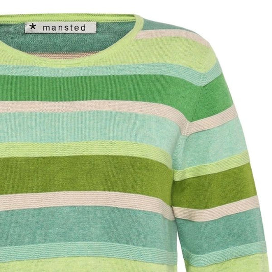 Adele bluse - Green - Mansted