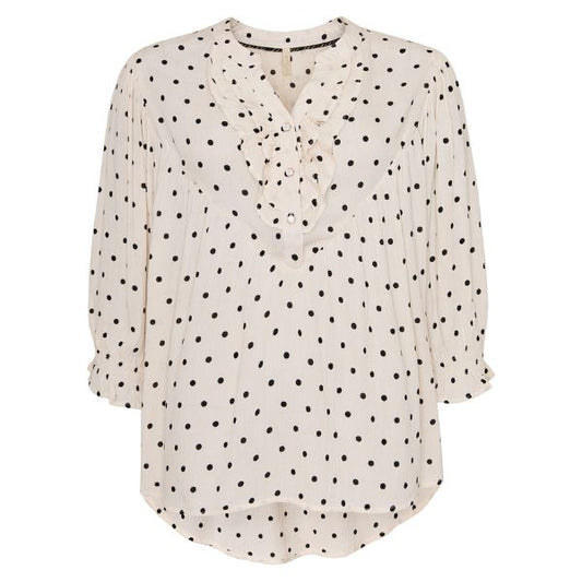 Mamie bluse - Off white - Ofelia
