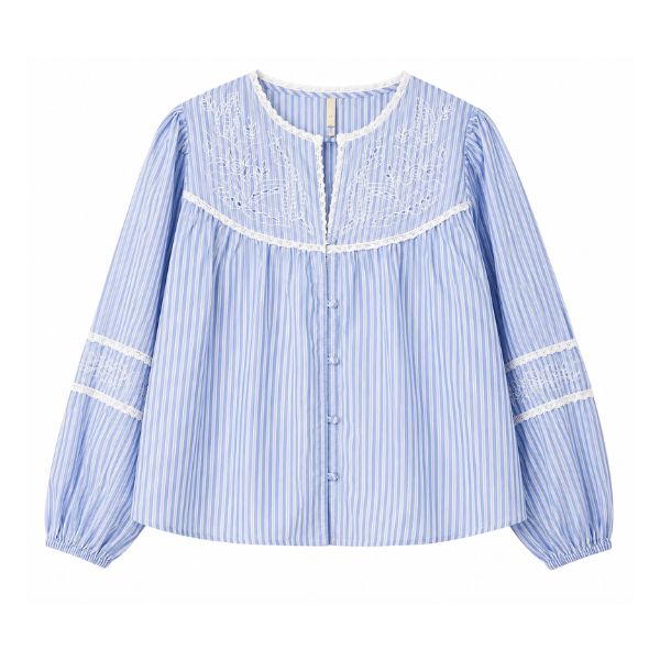 Frida Shirt - Blå - Ofelia