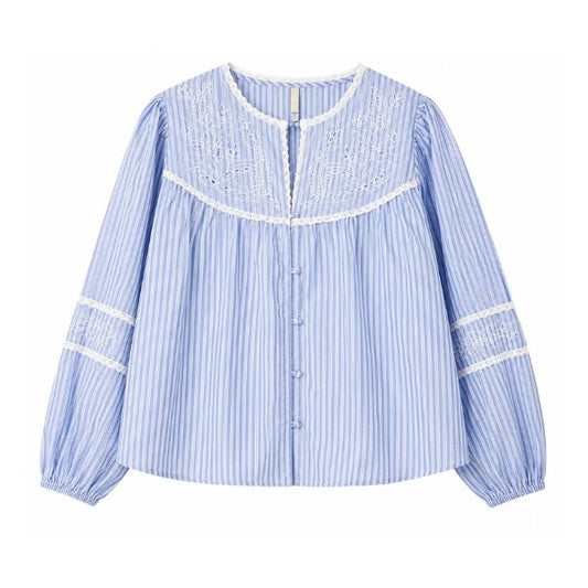 Frida Shirt - Blå - Ofelia