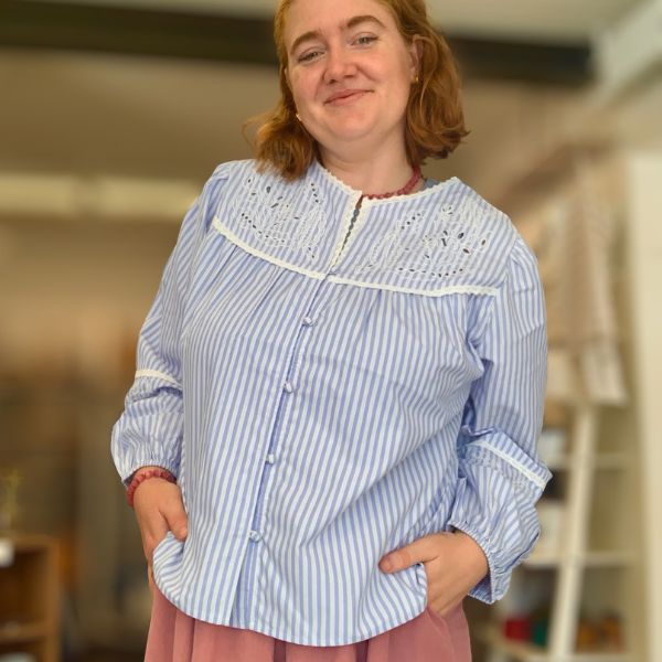 Frida Shirt - Blå - Ofelia