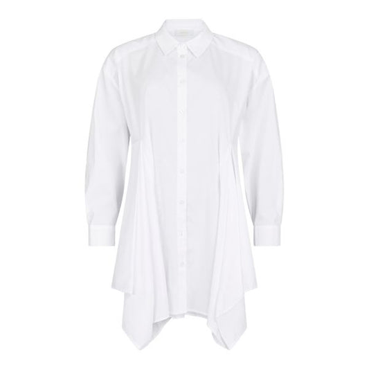 Lang skjorte - Hvid - NOEN