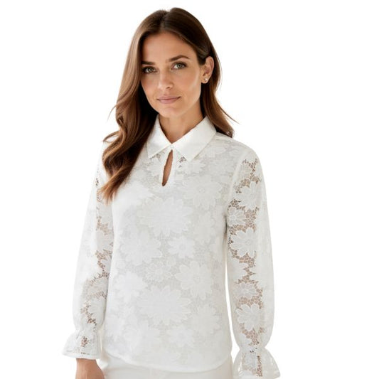Oasis bluse - Hvid - Ofelia