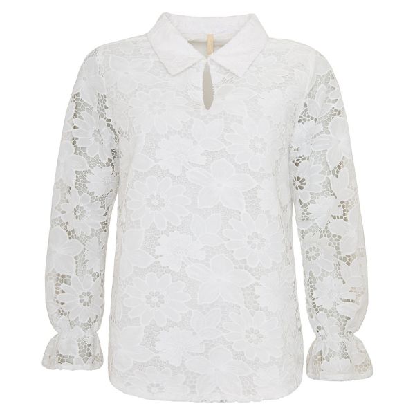 Oasis bluse - Hvid - Ofelia