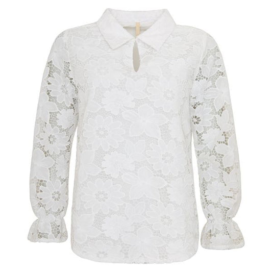 Oasis bluse - Hvid - Ofelia
