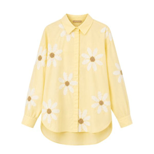 Skjorte - Yellow flower - Boho Love