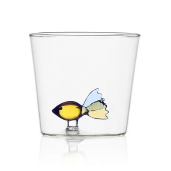 Glas - Gul fisk - Marine garden - Ichendorf