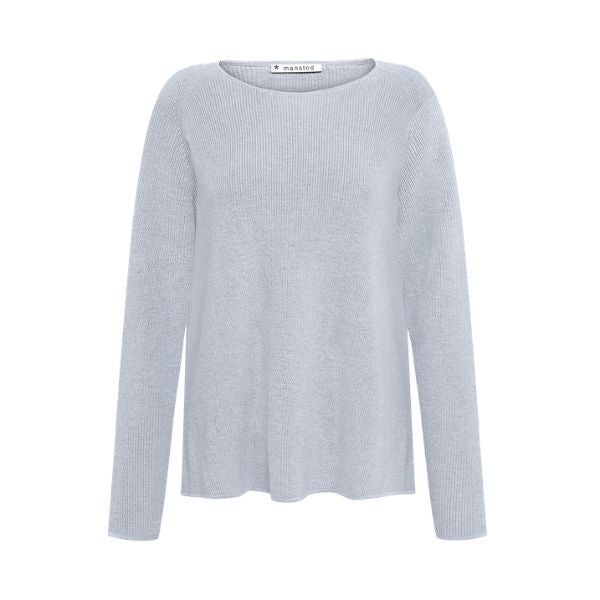 Neomi strik - Denim - Mansted