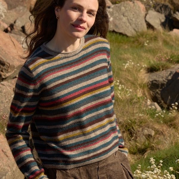Zen yak bluse - Walnut - Mansted