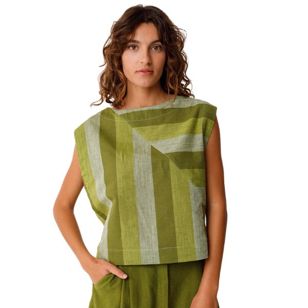 Leisa Shirt - Stripes - SKFK