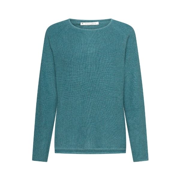 Nectarine bluse - Emerald - Mansted