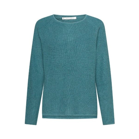 Nectarine bluse - Emerald - Mansted