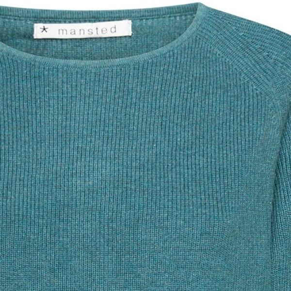 Nectarine bluse - Emerald - Mansted