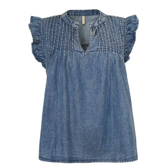 Ina top - Denim - Ofelia