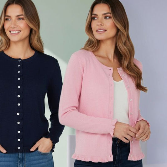 Musa strik cardigan - Rosa - Ofelia