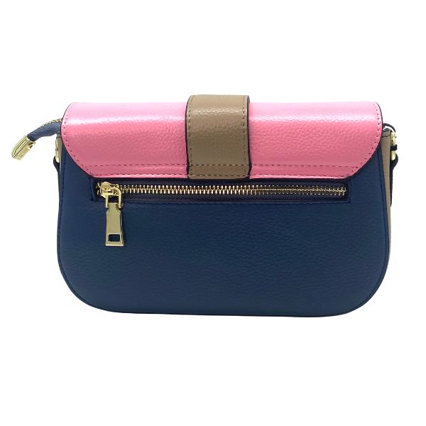 Taske - Blå og pink - Just d´lux