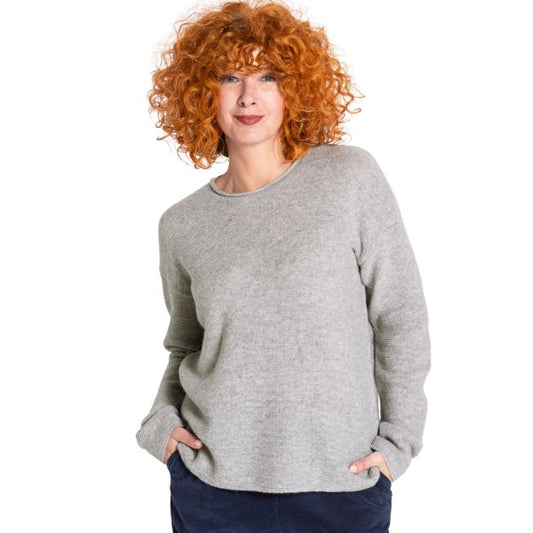 Pullover - Platin - Heidekönigin