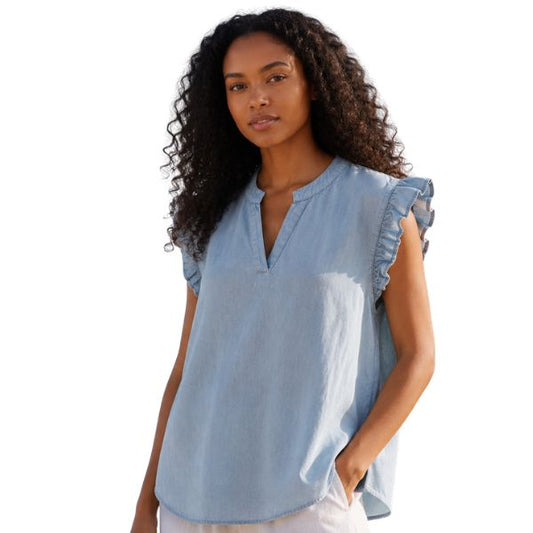 Nora top - Lys denim - Ofelia