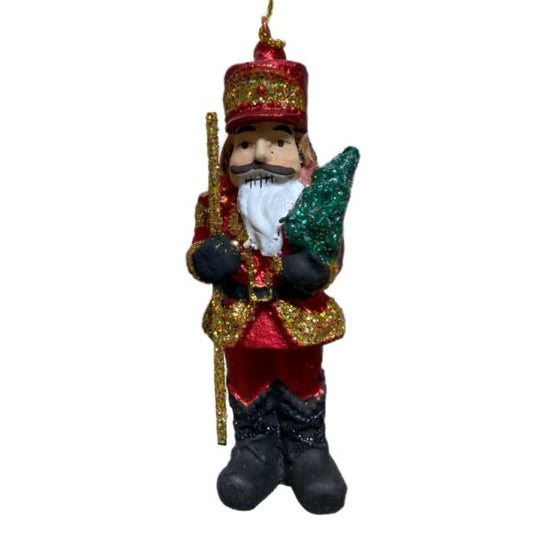 Nøddeknækker med juletræ