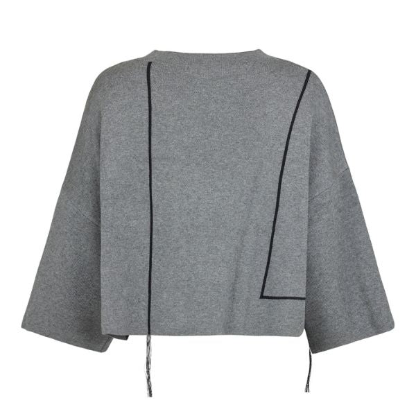 Pullover - Elefant grå - NOEN