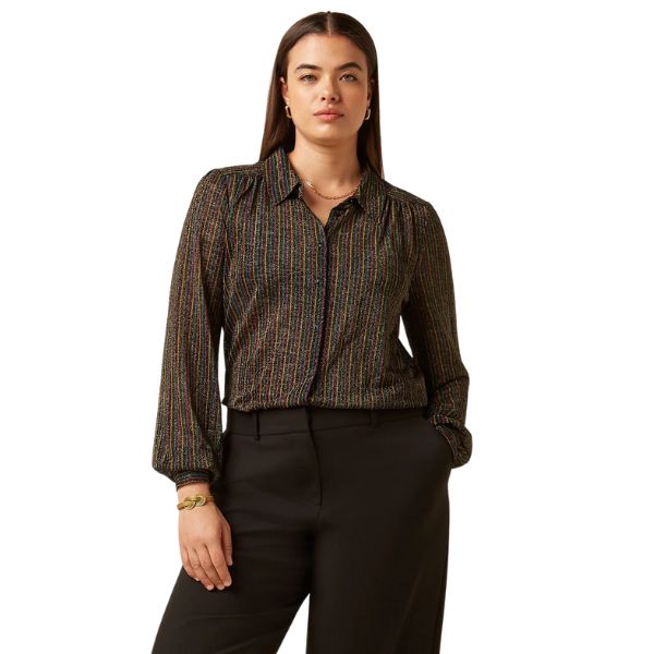 Carina blouse starlet - Black - King Louie
