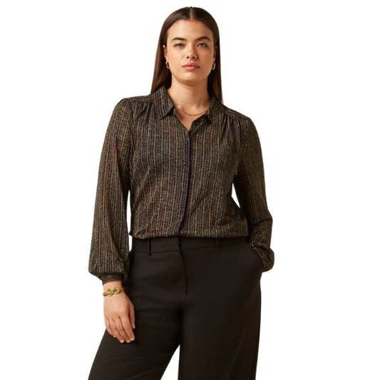 Carina blouse starlet - Black - King Louie